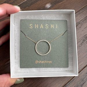 Shashi Katerina Gold Tone Necklace